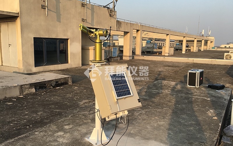 8188www威尼斯为中科院上海高等研究院提供的太阳光度计经过验收投入使用