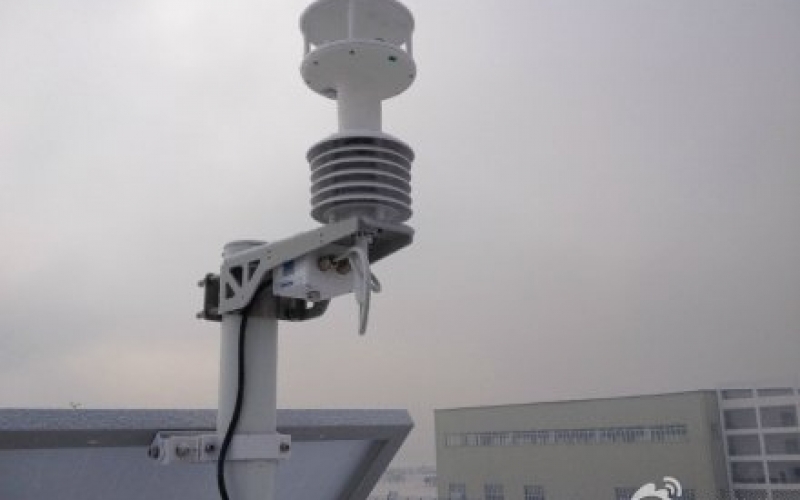 抗低温超声波气象站安装于哈尔滨某航空实验基地