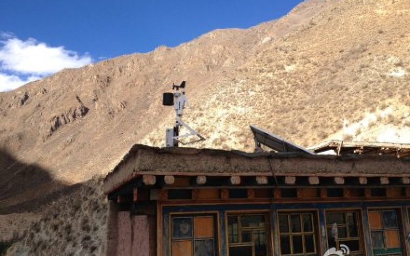 PortLog无线遥测气象站近期安装于西藏昌都